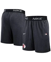 Nike Men's Navy Cleveland Guardians Authentic Collection Performance Knit Shorts