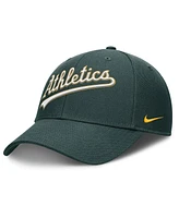 Nike Men's Green Athletics Rise Gaberdine Adjustable Hat