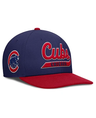 Nike Men's Royal/Red Chicago Cubs Pro Performance Snapback Hat