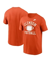 Nike Men's Orange Clemson Tigers Legacy Football Icon T-Shirt