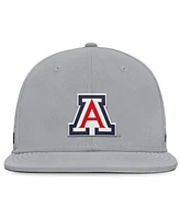 Nike Men's Gray Arizona Wildcats On-Field Dugout True Performance Fitted Hat