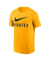 Nike Men's Gold Pittsburgh Pirates Swoosh T-Shirt
