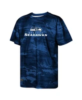 Outerstuff Boys Juvenile College Navy Seattle Seahawks Scrimmage T-Shirt