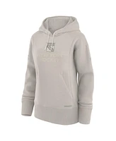 Fanatics Women's Cream New York Rangers Authentic Pro Road Pullover Hoodie