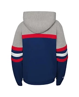 Mitchell & Ness Big Boys and Girls Navy Washington Capitals Head Coach Pullover Hoodie