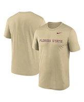Nike Men's Gold Florida State Seminoles Primetime Legend Wordmark T-Shirt