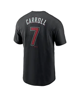 Men's Nike Corbin Carroll Black Arizona Diamondbacks 2024 Fuse Name and Number T-shirt