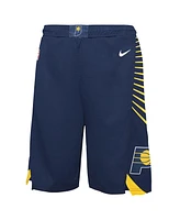 Nike Big Boys and Girls Navy Indiana Pacers Icon Swingman Shorts
