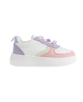 Bebe Toddler Girls Lace Charms Sneakers