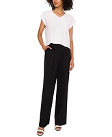 Vince Camuto Women's Shine V-Neck Cap-Sleeve Sweater