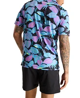 Chubbies Men's The Fluorescent Funk Classic-Fit Printed Performance Polo Shirt