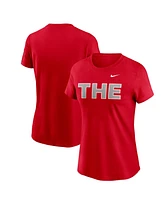 Nike Women's Scarlet Ohio State Buckeyes The T-Shirt