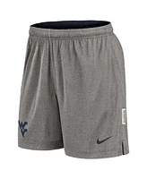 Nike Men's Navy/Heather Gray West Virginia Mountaineers Player Reversible Shorts