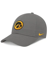 Nike Men's Gray Iowa Hawkeyes Club Adjustable Hat