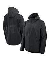Nike Men's Black West Virginia Mountaineers Performance Full-Zip Woven Jacket