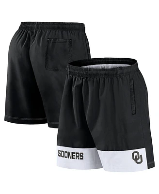 Fanatics Men's Black Oklahoma Sooners Elements Intensity Woven Shorts