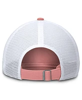 Nike Men's Pink/White New York Mets Club Power Mesh Trucker Adjustable Hat