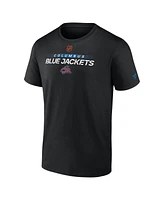 Fanatics Men's Black Columbus Blue Jackets Special Edition 2.0 Authentic Pro T-Shirt
