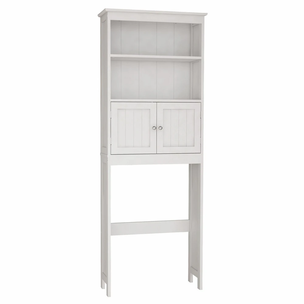 25.98 in. W x 69.92 in. H x 9.05 in. D White Mdf 2