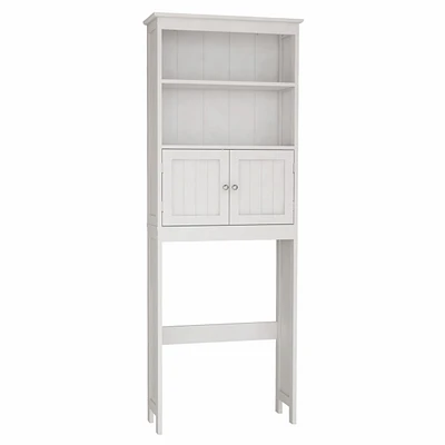 25.98 in. W x 69.92 in. H x 9.05 in. D White Mdf 2