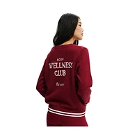 Cotton On Women's Active Knitted Graphic Crew