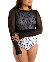 Capezio Girls C'Est La Vie Joyeux Mesh Cover Up