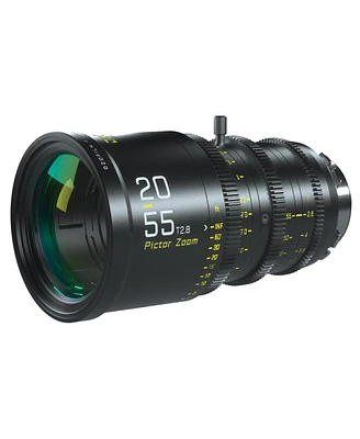 Dzofilm Pictor 20-55mm T2.8 Super35 Parfocal Cine Lens for Pl Mount and Canon Ef, Black