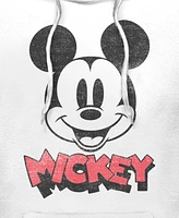Mickey Classic Men's Heads Up Hoodie Fleece Pullover Sweatshirt