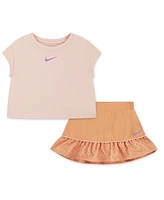 Nike Toddler Girls 2-Piece Sunny Swoosh Scooter Set