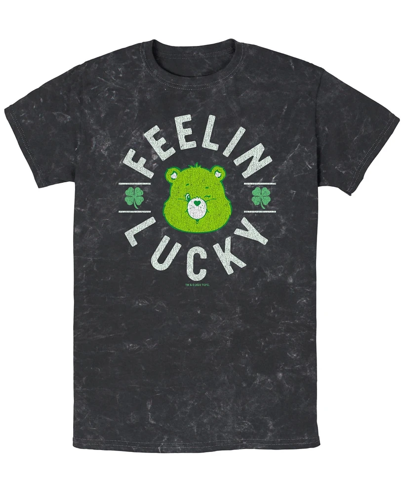 Care Bears Men's Feelin Lucky Short Sleeve T-Shirt