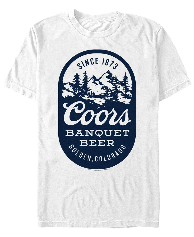 Coors Brewing Company Men's Golden Short Sleeve T-Shirt