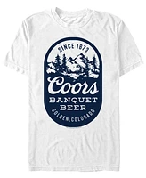 Coors Brewing Company Men's Golden Short Sleeve T-Shirt