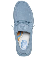 Hey Dude Men's Wally Comfort Suede Casual Sneakers from Finish Line