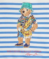 Polo Ralph Lauren Toddler and Little Boys Bear Striped Fleece Sweatshirt