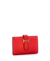 Pre-Owned Hermes Bearn Card Case Epsom