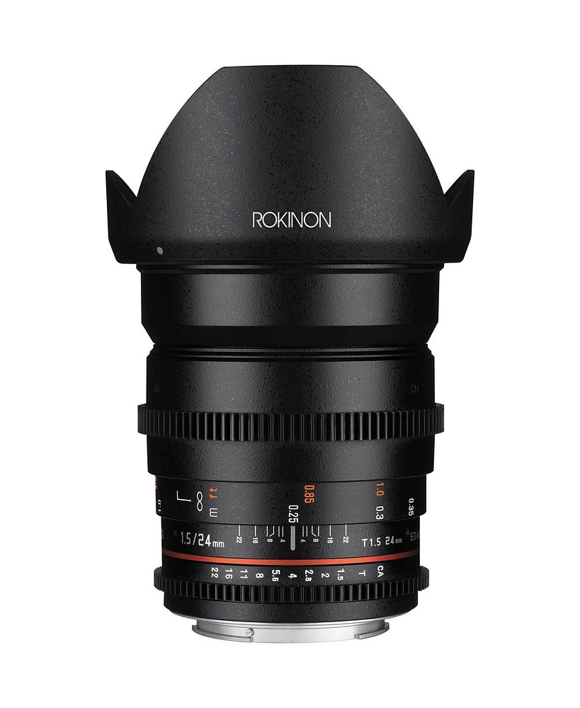 Rokinon 24mm T1.5 Cine Ds Lens for Canon Ef