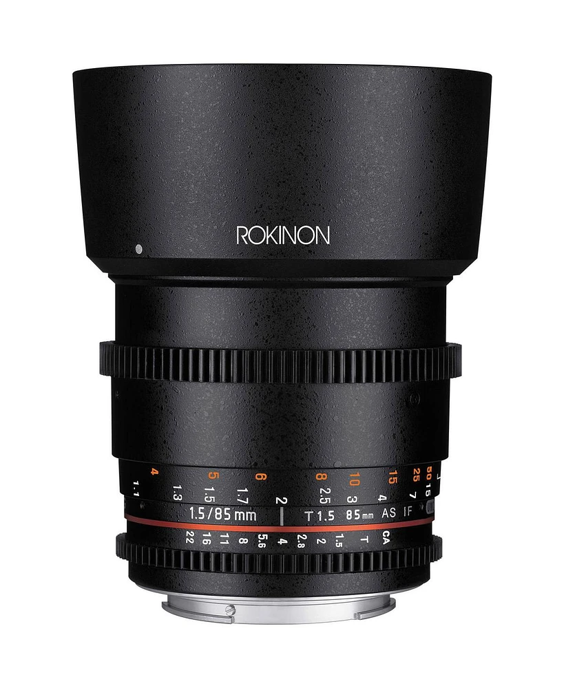 Rokinon 85mm T1.5 Cine Ds Lens for Canon Ef
