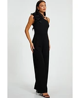 Quiz Women's Scuba Crepe Asymmetric Jumpsuit