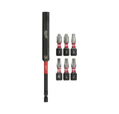 Milwaukee 48-32-4518 Shockwave 7-Piece Impact Magnetic Drive Guide Set