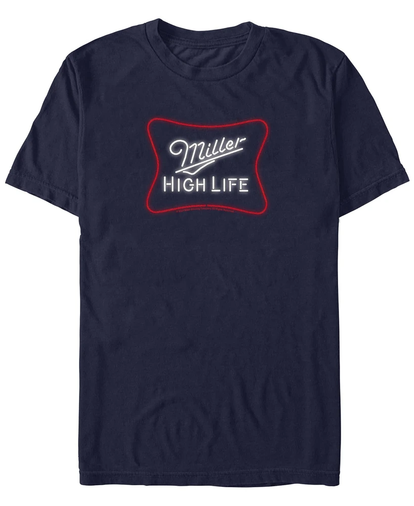 Miller High Life Men's Lights The Bar Short Sleeve T-Shirt