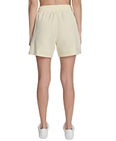 Calvin Klein Performance Women's French Terry Smocked-Waist Shorts