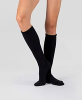 Lechery Women's Scrunch Slouchy Woven Tab Socks