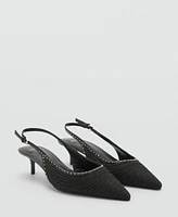 Mango Women's Kitten Heel Shoe