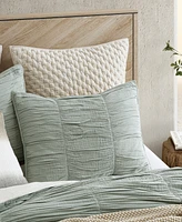 Dkny Pure Ruched Gauze 3-Pc. Comforter Set