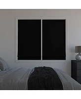Pryer Textured 100% Blackout Cordless Roman Shade