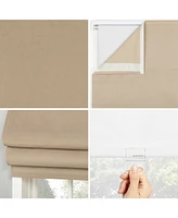 Morin Velvet 100% Blackout Cordless Roman Shade