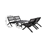 Blaze 5 Pc Outdoor Living Set