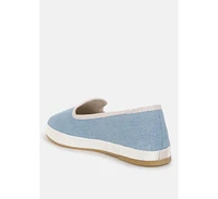 Palin Denim Slip On Loafers