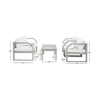 Dren 4 Pc Outdoor Living Set