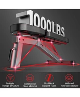 Joroto Weight Bench, Adjustable Workout Bench Press, Foldable Strength Training Benches for Home Gym Full Body Workout, Incline Decline Flat Utility W